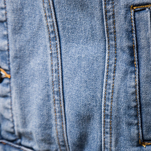 Veste en jean coupe étroite à la mode pour hommes, col montant boutonné avec aspect vieilli déchiré et lavé enduit, denim décontracté pour l'hiver - Product Image 5