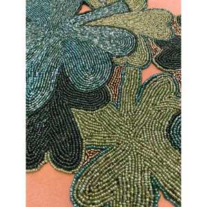 Latest Design Solid Color Table Runner for Wedding Birthday Parties Banquets Decoration Beaded Table Runners BY MSR OVERSEAS - Product Image 3