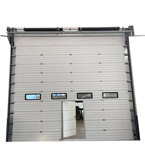 Portes coulissantes pliantes en acier industriel <span class=keywords><strong>Hormann</strong></span>, levage automatique, étanches, coupe-vent, isolantes thermiquement pour entrepôt, atelier, usine - Product Image 4