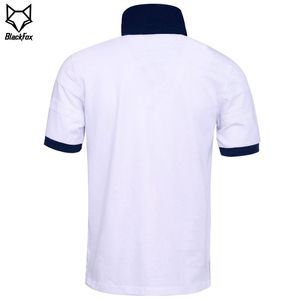 Polo de Manga Corta para Hombre, Color Sólido, Diseño Casual con Botones, Antiarrugas, Corte Regular - Product Image 5