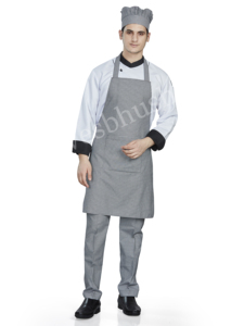 Uniforme de Chef Transpirable, Económico, con Logotipo Personalizado, Unisex, de Manga Corta, Verano, Poliéster Twill Fino, para Restaurante, Bar, Sushi, Hotel - Product Image 4