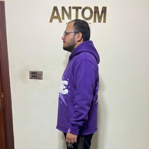 โลโก้ที่กําหนดเองผู้ชายPullover Hoodie 500GSMผ้าฝ้ายเทอร์รี่ฝรั่งเศสไม่มีString Hoodieขนาดใหญ่พัฟพิมพ์Hoodies OEM 2024 - Product Image 6