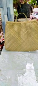 SACS À MAIN NATURELS EN MER RÉUTILISABLE Eco Bag Seagrass - Shopping Bag Fashion Eco Friendly - Product Image 6