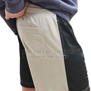 Pantalones Cortos Deportivos de Malla Transpirable para Hombre, Estilo Casual, de Tela No Tejida, de Secado Rápido, con Logotipo Personalizado, para Venta en Línea - Product Image 3