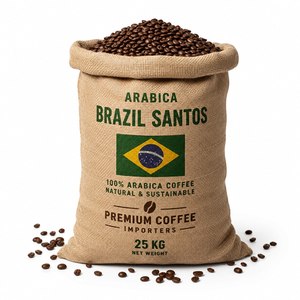 MARANELLO COFFE UNLOCK ARABICA 100% BEAN BRAZIL SANTOS <b>SCREEN</b> SIZE 17/18 GRADE 1 - Product Image 4