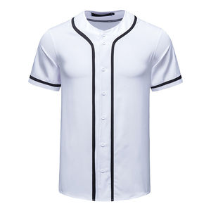 Camisetas de béisbol de alta calidad para hombre sublimación personalizada en blanco al por mayor ropa de artes marciales camisetas de uniforme de béisbol - Product Image 6