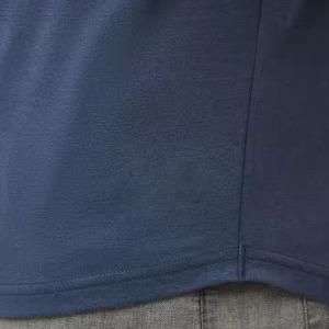 สำหรับผู้ชายเสื้อยืดคอโปโลคอลเลกชั่น2025เสื้อแขนสามส่วนผ้าฝ้าย100% ใหม่ฤดูร้อนคอระบายได้ดี - Product Image 6