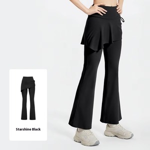 Pantalones de Yoga de compresión para mujer, mallas deportivas sin costuras, ropa de entrenamiento físico de secado rápido - Product Image 1