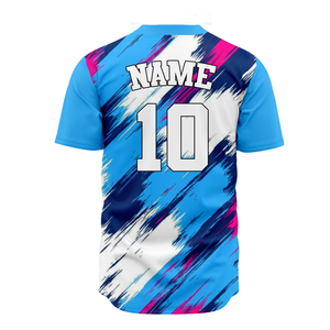 Camiseta de Béisbol y Sóftbol Sublimada con Diseño de Última Moda 2026, Personalizada, Unisex, de Malla 3D, 100% Poliéster Transpirable - Product Image 2