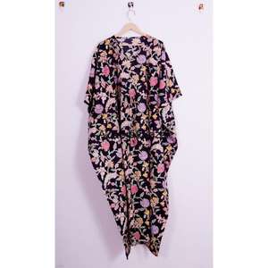 Nouvelle arrivée Kaftan pour femmes, kaftan en coton, robe de plage, robe longue maxi, kaftan moderne pour l'été et l'automne - Product Image 6