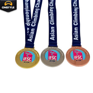 Médaille en laiton usinée par CNC avec ruban, découpe de précision, taille personnalisée, récompense écologique par ONSTYLE SPORTS - Product Image 2