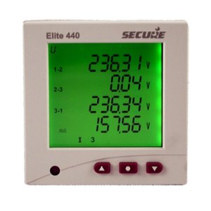 Compteur de puissance numérique multifonction triphasé sécurisé avec écran LCD 4 chiffres, entrée AC/DC, précision classe 0.5 - Product Image 5