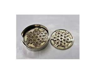 Customized Metal Brass Decorative Shiny Plated Trivet <b>Table</b> <b>Mats</b> For Hot Pots High quality Brass Trivet modern trivets luxurious - Product Image 2