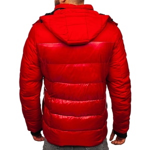Men's Oversize Bubble Puffer Down <b>Padding</b> Winter <b>Jacket</b> Custom Quilted Down Puffer <b>Jacket</b> For Men Pocket Windbreak <b>Hooded</b> <b>Jacket</b> - Product Image 2