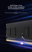 Module de mémoire RAM de refroidissement DDR5 de 8 Go 16 Go 32 Go avec dissipateur thermique pour ordinateur portable et ordinateur de bureau Fonction ECC Produits en stock