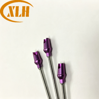 Composants d'implant dentaire en titane personnalisés, pièces usinées CNC de précision, OEM/ODM, numéro de modèle Guangdong