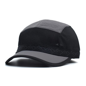 Gorra de béisbol de malla de ala corta para deportes al aire libre Primavera Verano hombres mujeres transpirable suave papá sombrero ajustable estilo camionero perfil bajo - Product Image 2