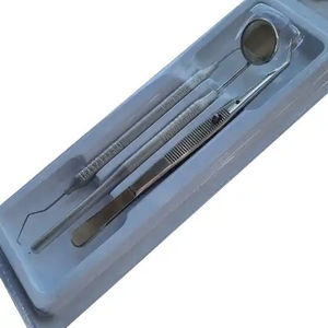 Dental Basic Examination Kit Diamond <b>Sand</b> Coated Stainless Steel Manual High Quality Reusable Diagnostic Examination Instruments - Product Image 1