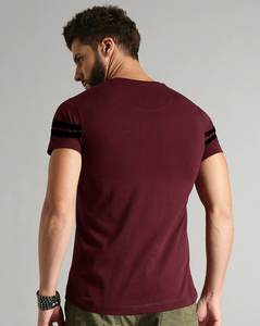 T-shirts unisexe en coton 100% respirant et écologique de haute qualité, vente en gros, t-shirts vierges tricotés sur mesure pour toutes les saisons - Product Image 4