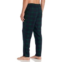 Kışlık %100 Pamuklu Flanel Nefes Alabilen Kolsuz Pijama Altı Erkek Seksi Şort Düz Tasarım Elastik Bel Yumuşak Dokunuşlu Özel