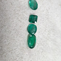 Esmeralda Natural de Zambia, Corte Ovalado, Calidad AAA, Color Verde Excelente, Piedra de Esmeralda Perfecta, 20% de Descuento, Regalo de Año Nuevo