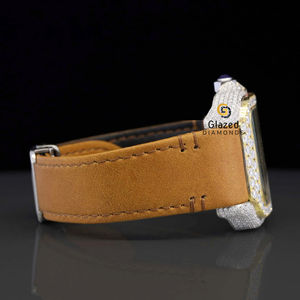 Montre mécanique Hip Hop en moissanite bicolore unique pour hommes fabriquée en acier inoxydable pour hommes avec diamants Vvs Clarity Round Cut - Product Image 2