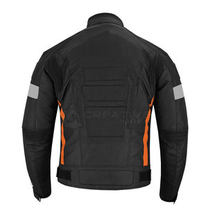 Veste et pantalon de moto en cuir d'hiver personnalisé imperméable et respirant résistant aux chocs unisexe à vendre - Product Image 4