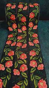 ลูกไม้ปักลายดอกไม้สีสันสดใสสวยงามมีลวดลายละเอียดเหมาะสำหรับแฟชั่นกูตูร์ชุดเจ้าสาวงานหัตถกรรม DIY - Product Image 6