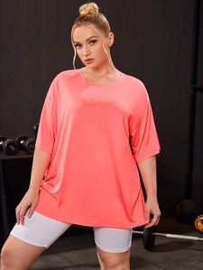 Camiseta Deportiva de Verano Unisex de Alta Calidad, Transpirable, Ecológica, con Cuello Redondo, Manga Corta, Logotipo Bordado, para Gimnasio y Fitness - Product Image 3