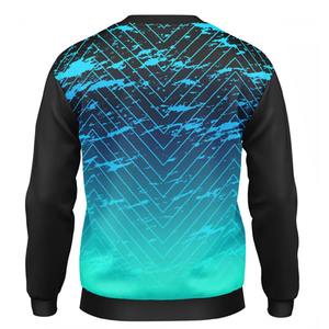 Sudadera de Cuello Redondo de Algodón Personalizada de Alta Calidad para Hombre, Sudadera Lisa Teñida, Sudadera Deportiva de Felpa, Sudadera Negra de Invierno - Product Image 3