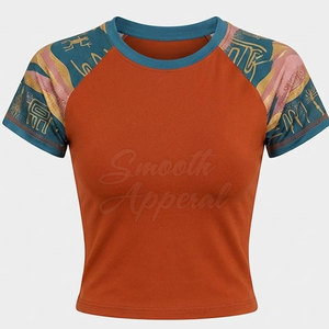 Ensemble short et crop top fitness pour femme, coupe classique, uni, délavé, respirant, léger, tissu à séchage rapide, idéal pour la salle de sport et les activités sportives - Product Image 5