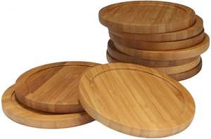 Indian Factory Supply Acacia <b>Coasters</b> With Holder Drink Tea Custom <b>Coasters</b> Shape <b>and</b> Size at Star Crafts India - Product Image 5