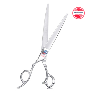 Chien Toilettage Ciseaux Incurvée Ascendante Animaux Toilettage Amincissement Ciseaux En Acier Inoxydable Soigneurs D'animaux Mélange Cisailles - Product Image 2