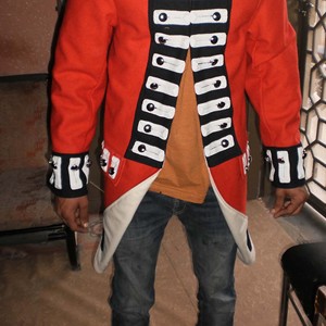 Personalizado al aire libre impermeable invierno hombres Regt Deatsville histórico rojo hombres chaquetas de lana a la venta ahora chaquetas - Product Image 6