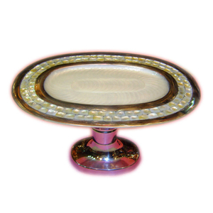 Cake Stand Wedding Metal Silver Cake Stand for Home and Wedding <b>Party</b> Serving Plate Stand for <b>Tea</b> <b>Party</b> Serving Platter - Product Image 2