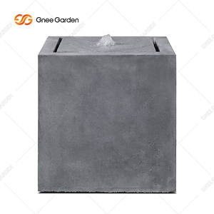 Fuente de Agua Moderna de Aluminio Negro Resistente a la Intemperie, Fácil de Instalar, para Interiores y Exteriores, con Conexión Eléctrica, para Jardinería y Paisajismo - Product Image 6