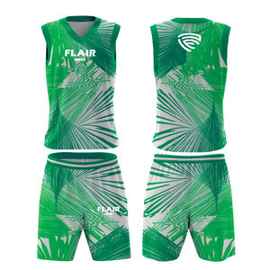 Impression numérique Maillot de basket-ball de haute qualité Tops et shorts Maillot de sport pour homme Personnalisation des maillots - Product Image 3