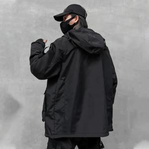 Cyber Ninja <b>Cargo</b> <b>Jacket</b> Windbreaker Techwear 2024 Winter Multi-Pocket Function Cyberpunk Streetwear Lose Warm Techwear <b>Jackets</b> - Product Image 4