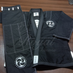 Kimono de Jiu-Jitsu Brasileño de Alta Calidad Hecho a Medida, 100% Algodón, 450 g/m², Transpirable, Unisex para Adultos - Product Image 5