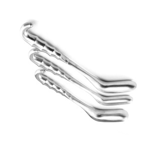 Instrument chirurgical rétracteur rectal manuel en acier inoxydable réutilisable pour la rétraction contrôlée des tissus anorectaux en chirurgie générale - Product Image 4