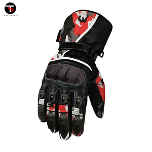 Gants d'équitation en cuir de moto de meilleure qualité étanches pour la course pour les sports de plein air Fonction écran tactile - Product Image 3