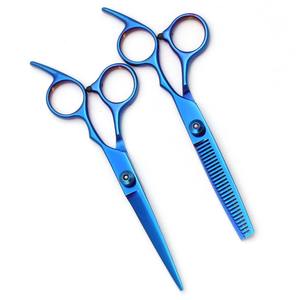 Tijeras de corte de pelo Belleza Peluquería Dientes planos Tijeras de adelgazamiento del cabello Nuevo diseño Salón de peluquería profesional EE. UU. Pakistán - Product Image 2