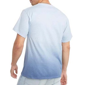 Camisetas de cuello redondo de algodón para hombre con diseño de Hip Hop y logotipo personalizado OEM, camiseta transpirable de estilo callejero para hombre - Product Image 5
