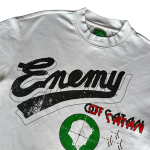 Camiseta de Alta Calidad Personalizada de Poliéster/Algodón, 300 GSM, Lavada con Ácido, Efecto Desteñido, Corte Ajustado, Secado Rápido y Transpirable - Product Image 5