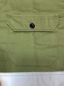 Chemise de travail d'été à manches longues en popeline de sergé 100% coton pour hommes vêtements de tous les jours décontractés les plus vendus - Product Image 2