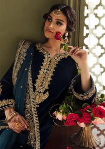 ชุดเดรสเจ้าสาวปักลายสไตล์ปากีสถานสำหรับงานแต่งงานของผู้หญิงสินค้าออกใหม่ - Product Image 2