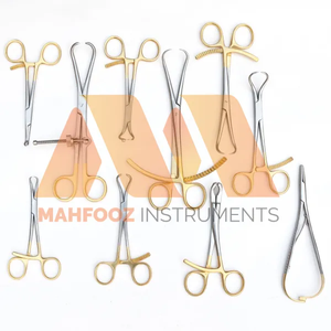 Juego de 10 Pinzas para Sujeción de Huesos, Instrumentos Quirúrgicos Ortopédicos Veterinarios - Product Image 2