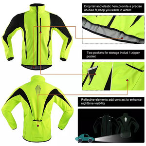 Chaqueta de Ciclismo para Hombre al por Mayor de Fábrica, con Mangas Cortas, Absorbe la Humedad, Transpirable, de Secado Rápido - Product Image 4
