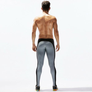 Nouvelle chemise de compression de gymnastique respirante à séchage rapide pour hommes coupe ajustée séchage rapide yoga durable course à pied collants sans couture pour hommes leggings - Product Image 4