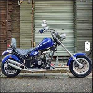 Motocicleta de Gasolina Hondia Retro Harle-Davidsion Nueva - Motor Potente, Perfecta para Conducir por la Calle - Product Image 1